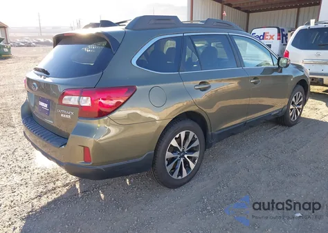 2016 Subaru Outback 2.5I Limited from USA, damaged, VIN 4S4BSANC7G3291404
